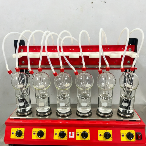 Bếp thủy phân thủ công 6 vị trí.